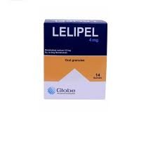 LELIPEL 4MG 14 ORAL GRANULES IN SACHETS