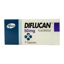 DIFLUCAN 50 MG 7 CAPS.