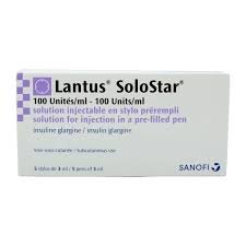 LANTUS SOLOSTAR 100 I.U./ML 5 PENS