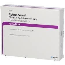 RYTMONORM 70MG/20ML 5 AMP.