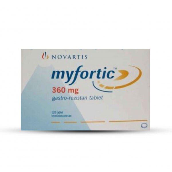 Myfortic 360Mg 120 Tablets