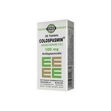 COLOSPASMIN 100MG 20 TAB. (CANCELLED)