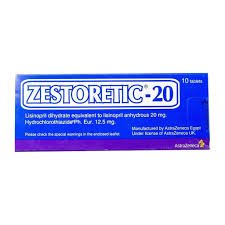Zestoretic 20Mg 10 Tablets