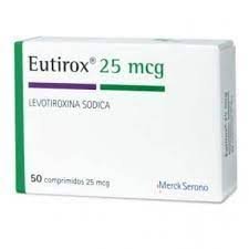 EUTHYROX 25MCG 50 TAB.