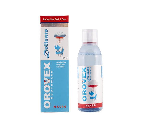 Orovex Delicate Mouth Wash 250Ml