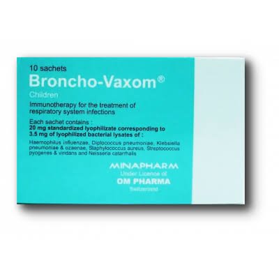 BRONCHO-VAXOM CHILDREN 3.5MG 10 SACHETS