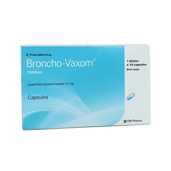 BRONCHO-VAXOM CHILDREN 3.5MG 10 CAPS.