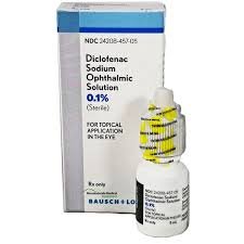 DECLOPHEN 0.1% EYE DROPS 5 ML