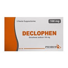DECLOPHEN 100MG 5 SUPP.
