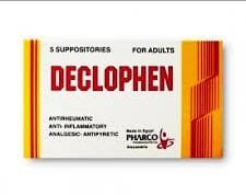 DECLOPHEN 12.5MG 5 INFANTILE SUPP.