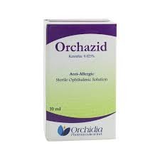 Orchazid 0.025% Eye Drops 10Ml