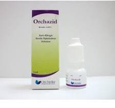 ORCHAZID 0.025% EYE DPS. 5 ML (CANCELLED)