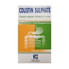 COLISTIN SULPHATE 750.000 IU/15ML SUSP. 60ML