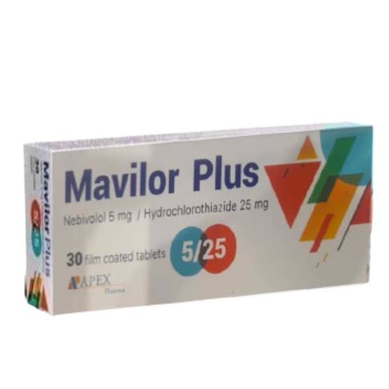 MAVILOR PLUS 5/25 MG 30 TABS.