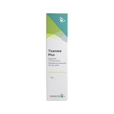 TICANASE PLUS 125/50 MCG NASAL SPRAY 15 ML