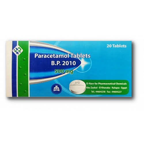 PARACETAMOL-ADWIC 500 MG 20 TABS.