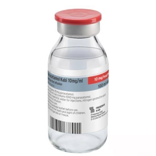 PARACETAMOL-PHARCO B 1% SOLN. I.V. INF. 50 ML (N/