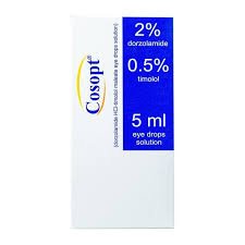COSOPT EYE DROPS 5 ML
