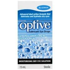 OPTIVE LUBRICANT EYE DROPS 15 ML