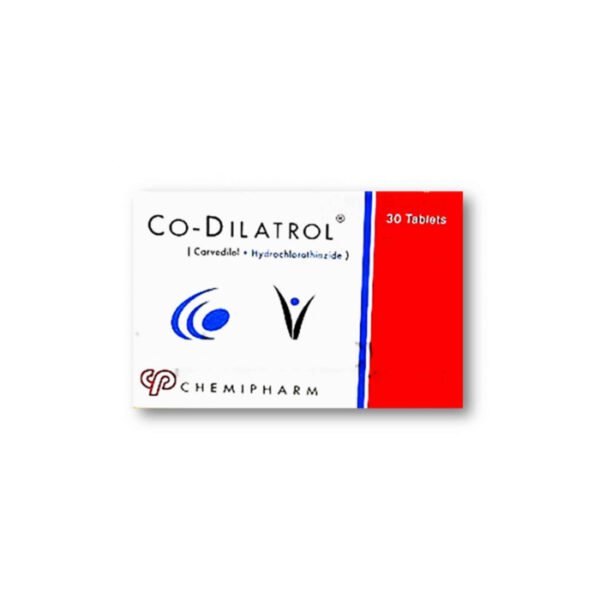Co Dilatrol 25/12.5Mg 30 Tablets
