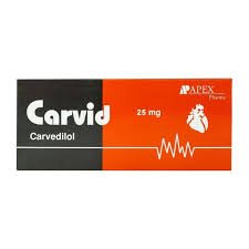 CARVID 25MG 20 TAB.