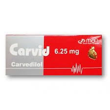 CARVID 6.25MG 30 TAB.