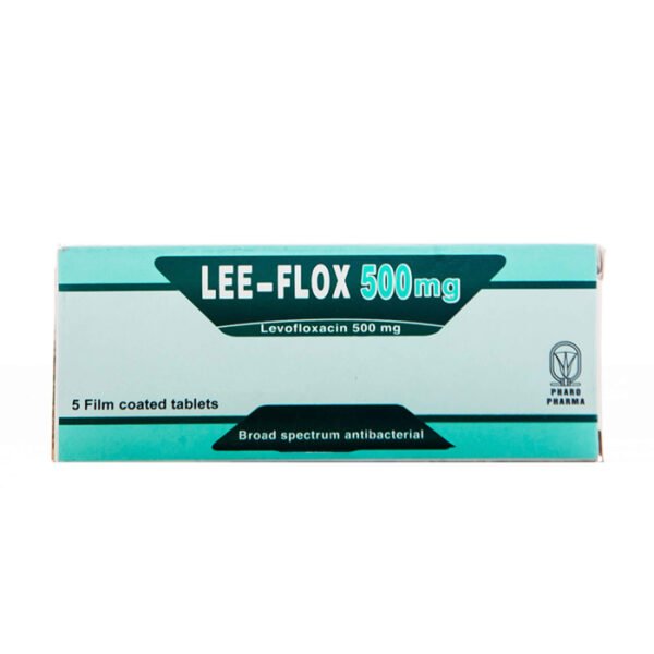 LEE-FLOX 500MG 5/TAB