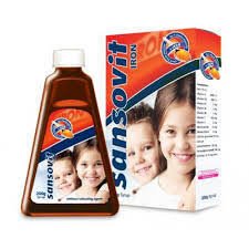 SANSOVIT WITH IRON SYRUP 400GM