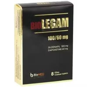 BIOLEGAM 100/60 MG 8 F.C. TABS.