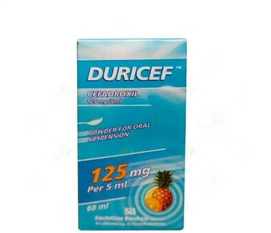 DURICEF 125 MG/5ML SUSP. 60ML