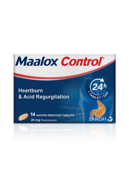 MAALOX CONTROL 20 MG 14 TABS. (N/A)