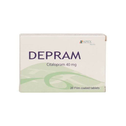 DEPRAM 40MG 20 F.C. TAB.