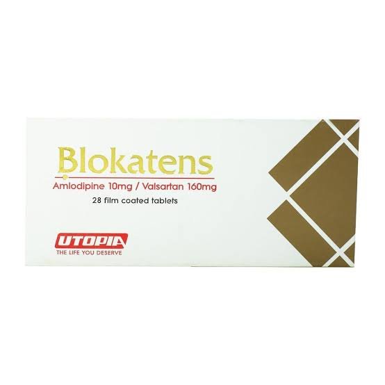 Blokatens 10/160Mg 28/Tab