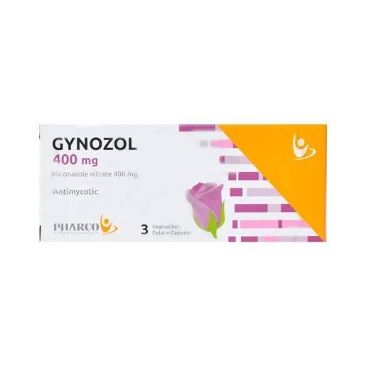 Gynozol 400Mg 3 Vaginal Suppositories