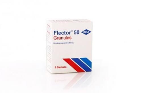 FLECTOR 50MG 9 GRANULES IN SACHETS