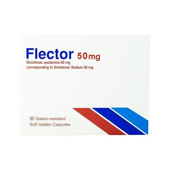 FLECTOR 50MG 30 CAPS.