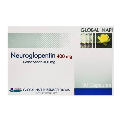 NEUROGLOPENTIN 400MG 30 CAPS.