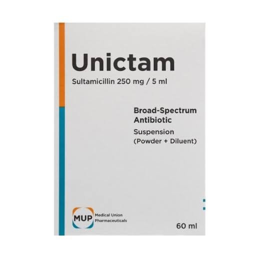 UNICTAM 250MG/5ML SUSP. 60ML
