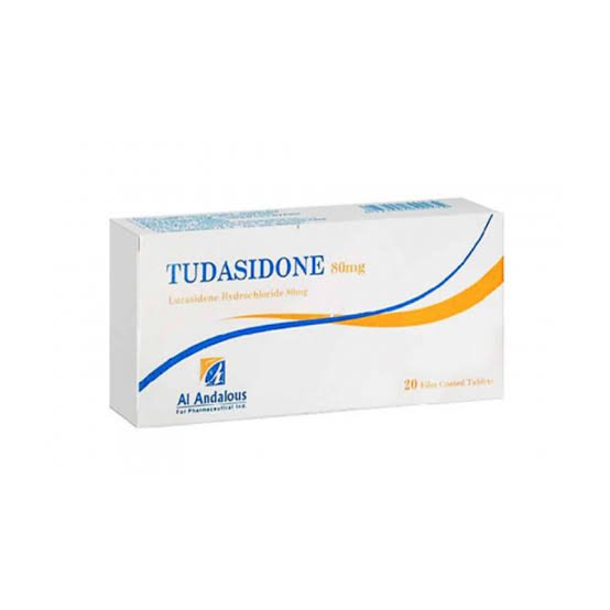 Tudasidone 80Mg 20 Tablets