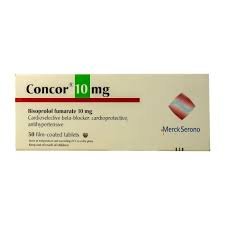 CONCOR 10MG 30 F.C. TABS.