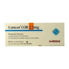 CONCOR COR 2.5 MG 30 F.C. TABS.