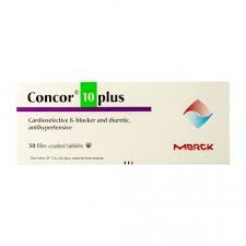 CONCOR PLUS 10/25MG 30 F.C. TABS.