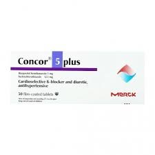 CONCOR PLUS 5/12.5MG 30 F.C. TABS.