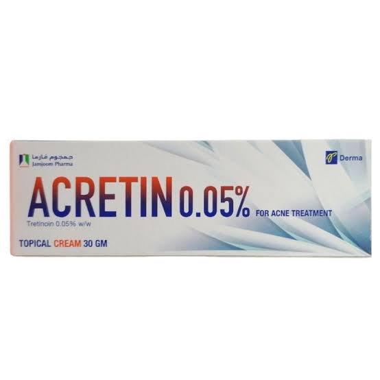 Acretin 0.05% Cream 30Gm