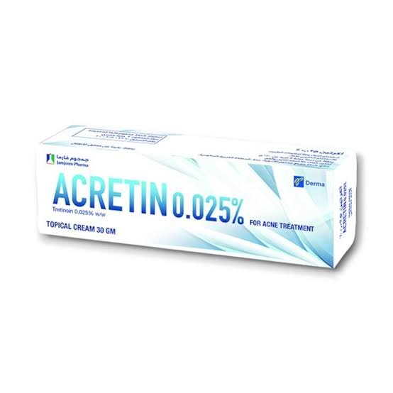 Acretin 0.025% Cream 30Gm