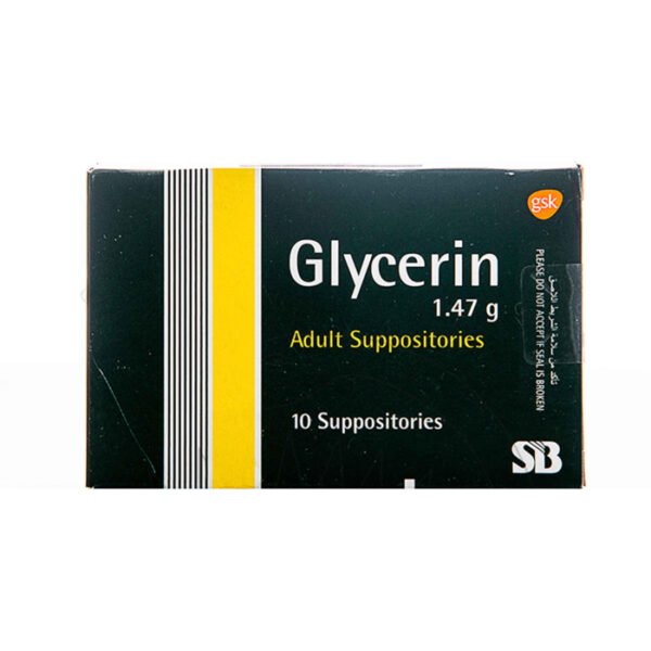 Glycerin Adult (Gsk) 10 Suppositories
