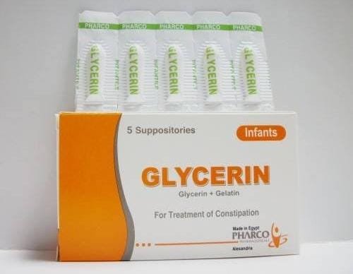 GLYCERIN INFANTILE 5 SUPP. (PHARCO)