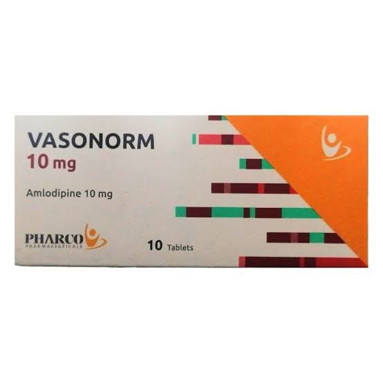 Vasonorm 10Mg 10/Tab