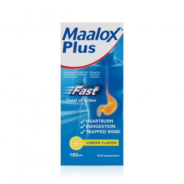 MAALOX PLUS SUSP 180ML