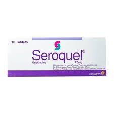 SEROQUEL 25MG 10 TAB.